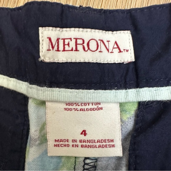 Merona Floral Print Women's Shorts - Picture 3 of 4